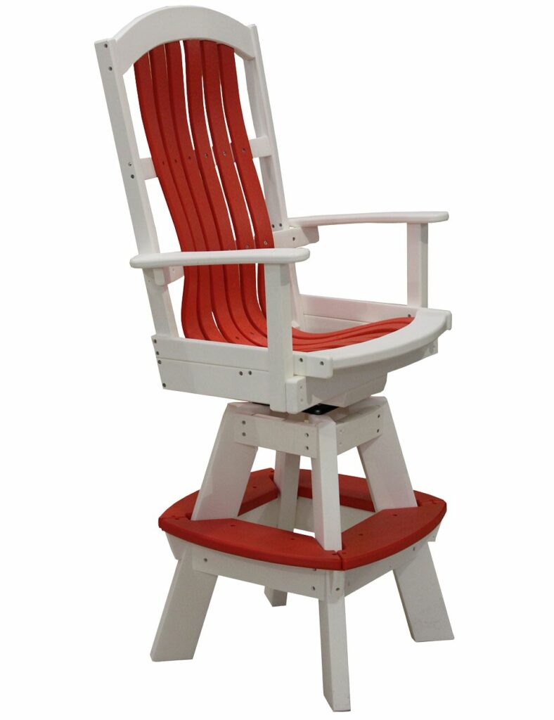 76 Swivel Bar Chair Background Drop